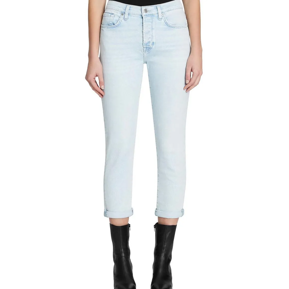 Josefina High Rise Slim Fit Boyfriend Jeans
