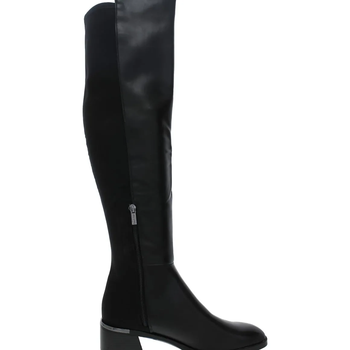 Jotty 2 Faux Leather Zipper Over-The-Knee Boots