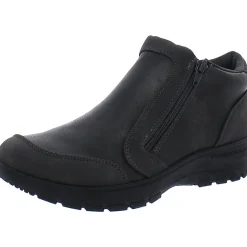 JOVI Double Zipper Ankle Boots