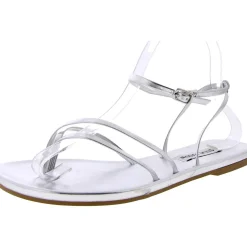 Jude Faux Leather Buckle Strappy Sandals
