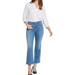 Julia Relaxed Denim Flared Jeans
