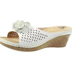 JULIET Rosette Wedge Heels