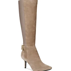 Julietta Solid Suede Knee-High Boots