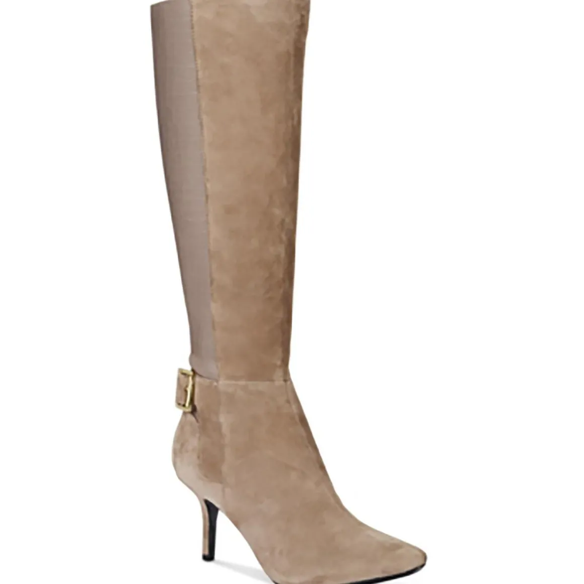 Julietta Solid Suede Knee-High Boots