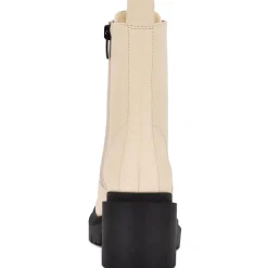 Juna Zipper Mid-Calf Combat & Lace-up Boots