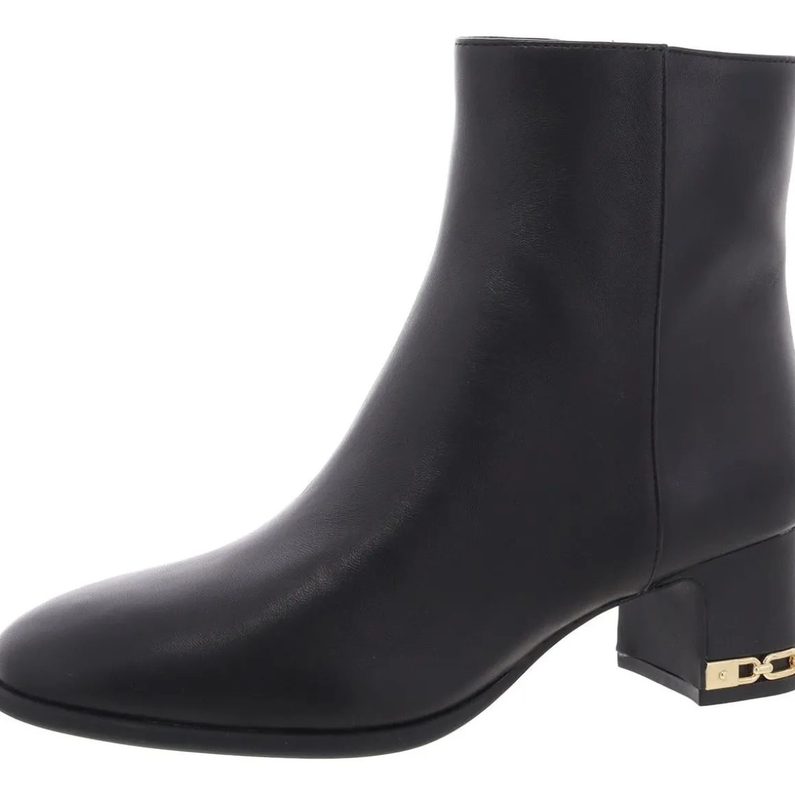 June Flex Mid Leather Ankle Booties