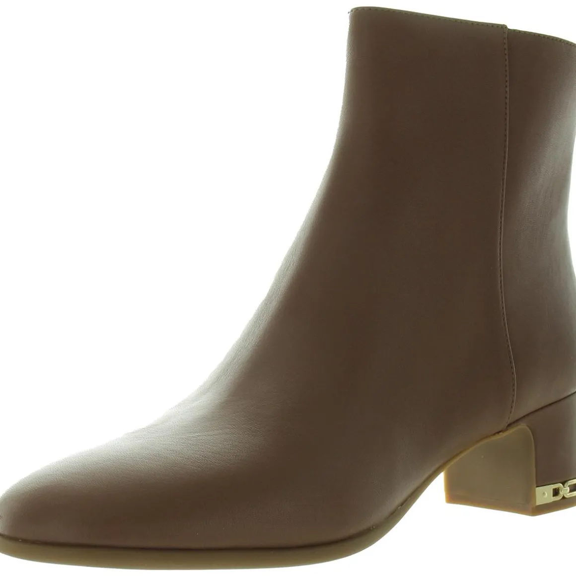 June Flex Mid Leather Ankle Booties
