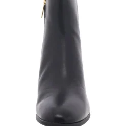 June Flex Mid Leather Ankle Booties