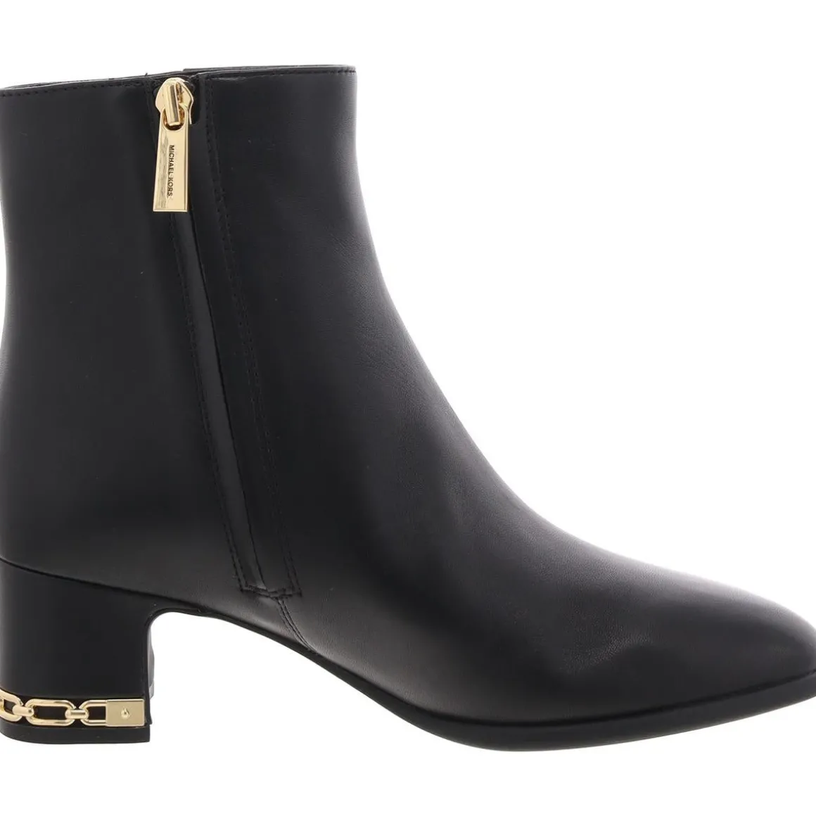 June Flex Mid Leather Ankle Booties