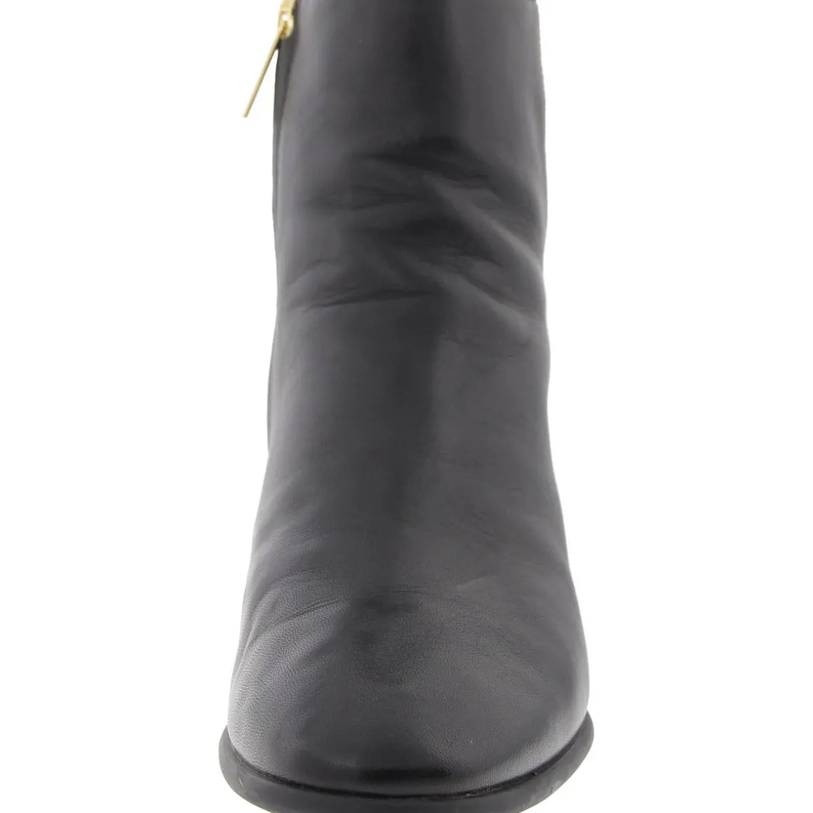 June Flex Mid Leather Ankle Booties