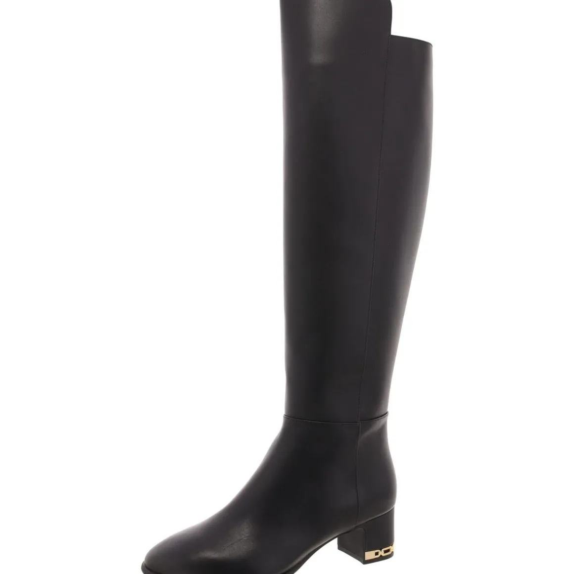 June Zip Up Slip On Knee-High Boots