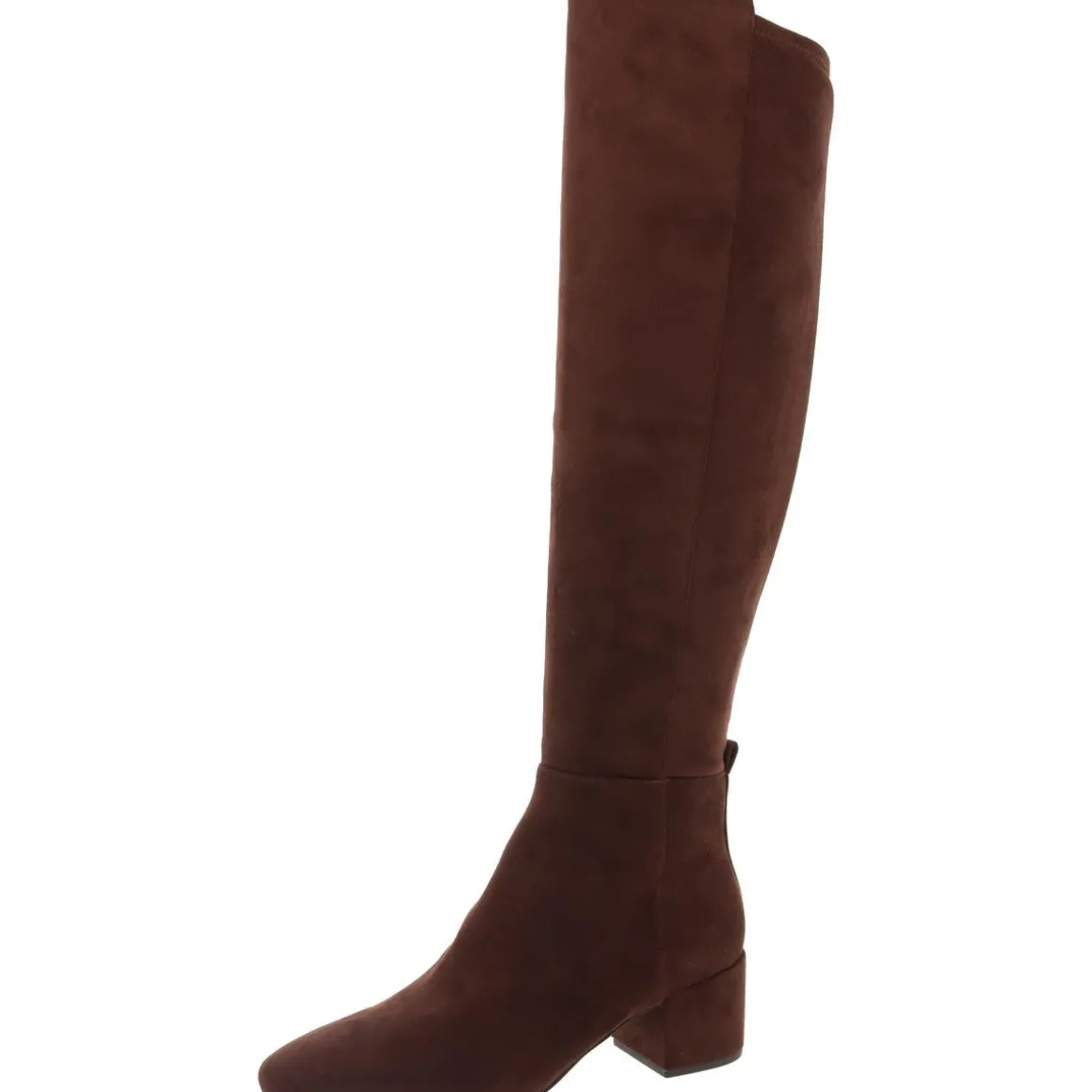 June Zip Up Slip On Knee-High Boots