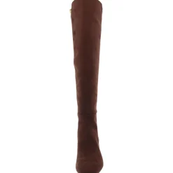 June Zip Up Slip On Knee-High Boots