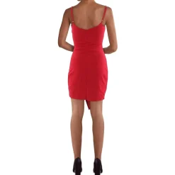 Juniors Asymmetric Above Knee Mini Dress