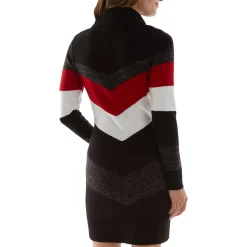 Juniors Chevron Mini Sweaterdress