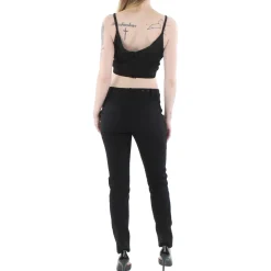 Juniors Cut-Out Special Occasion Cropped