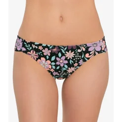 Juniors Floral Print Hipster Swim Bottom Separates