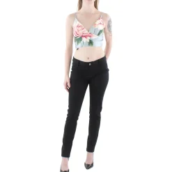 Juniors Floral Strappy Cropped