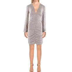 Juniors Glitter Knit Bodycon Dress