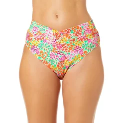 Juniors High Waist Bikini Swim Bottom Separates