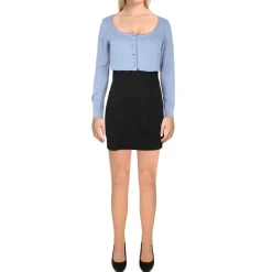 Juniors Knit Crop Bolero