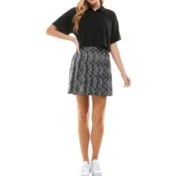 Juniors Knit Plaid Two Piece Dress