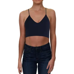 Juniors Lace Back Special Occasion Crop Top