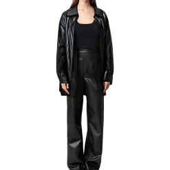 Juniors Pocket Leather Jacket