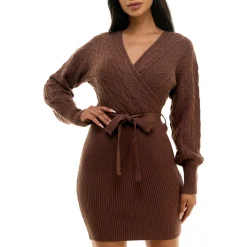 Juniors Rayon Sweaterdress
