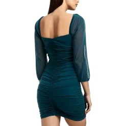 Juniors Ruched Bodycon Dress
