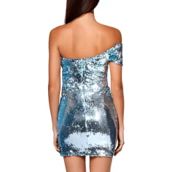 Juniors Sequined Bodycon Dress