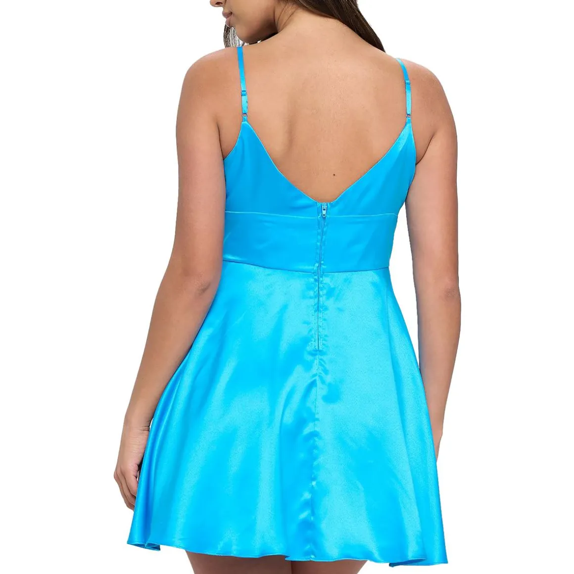 Juniors Sweetheart Mini Fit & Flare Dress
