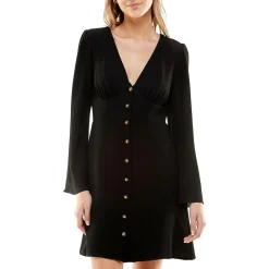 Juniors Textured Mini Dress