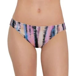 Juniors Tie-Dye Hipster Swim Bottom Separates