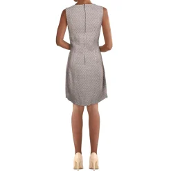 Juniors Tweed Sleeveless Sheath Dress