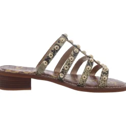 Juniper Leather Slip On Mule Sandals