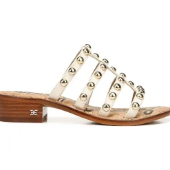 Juniper Leather Slip On Mule Sandals