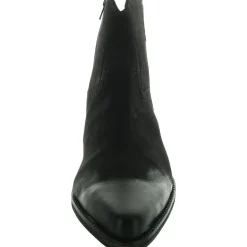 Juniper Zipper Leather Ankle Boots