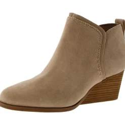 Kaia Faux Suede Solid Booties