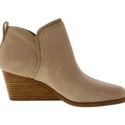 Kaia Faux Suede Solid Booties