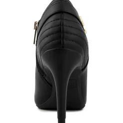 KAIELLE Faux Leather Almond toe Booties