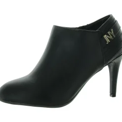 KAIELLE Faux Leather Almond toe Booties