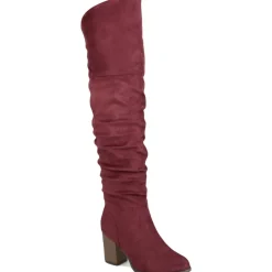 Kaison Faux Suede Over-The-Knee Boots