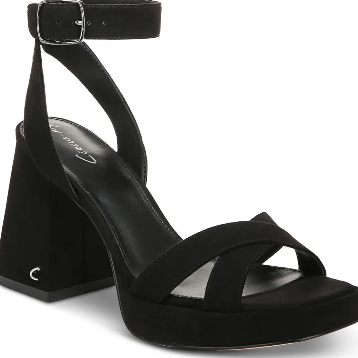 Kaitlyn Buckle Ankle Strap Heels