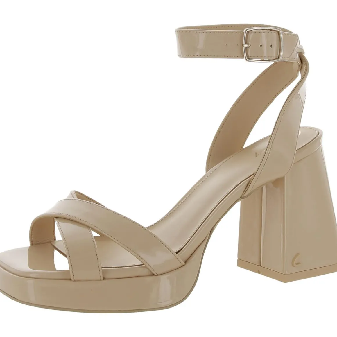 Kaitlyn Buckle Ankle Strap Heels