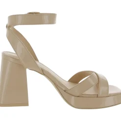 Kaitlyn Buckle Ankle Strap Heels