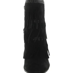 Kaleb Suede Fringe Ankle Boots