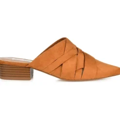 Kalida Pointed Toe Slip On Mule Sandals