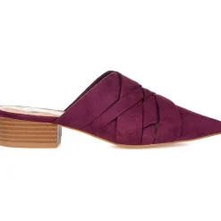 Kalida Pointed Toe Slip On Mule Sandals