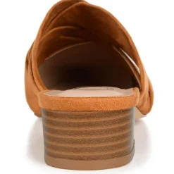 Kalida Pointed Toe Slip On Mule Sandals